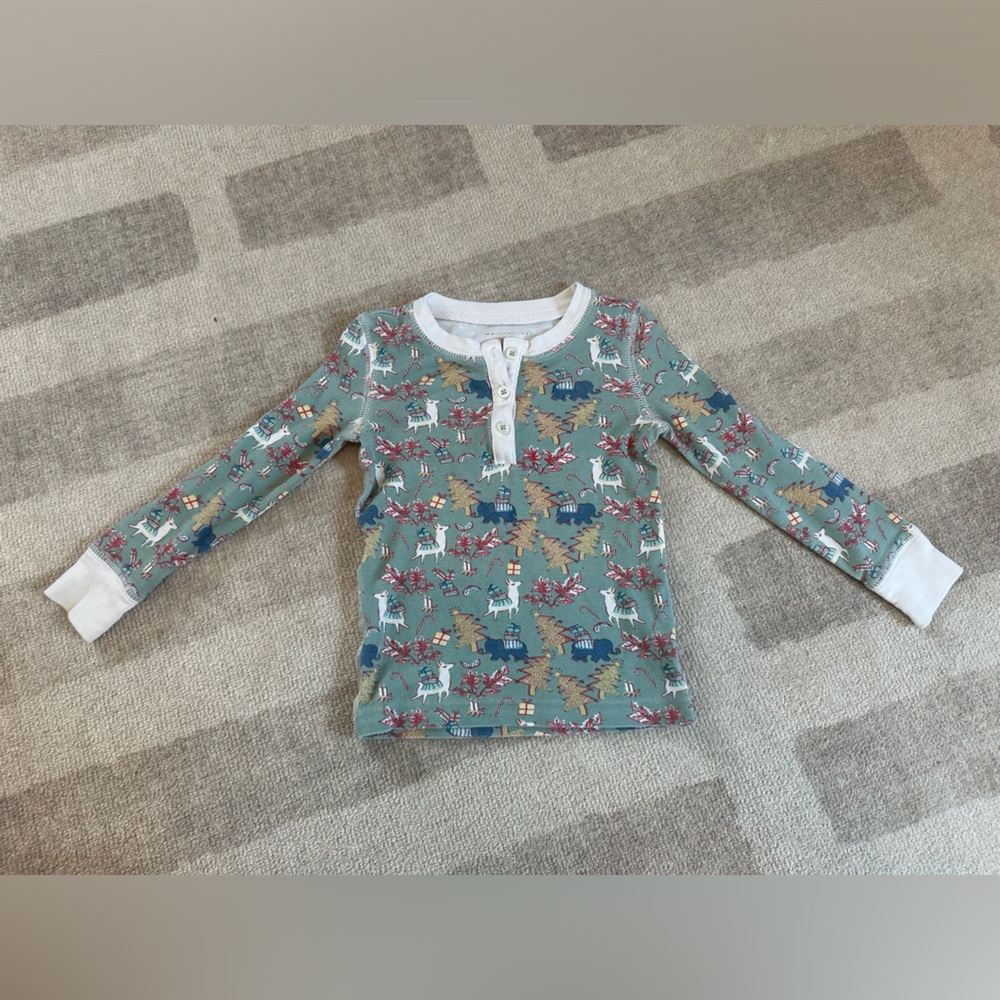 Maisonette X Roller Rabbit Prancing Deer Pajama Top (Size 2T)